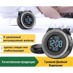 Часы-будильник со световым сигналом (вибратором) громкий