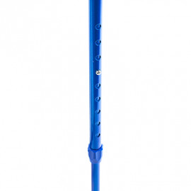 Костыль с опорой под локоть 222 KL-Standart (Ergo-Grip) (Цвет ручки: Синий, Цвет трубы: Ярко-Синий)