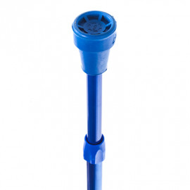 Костыль с опорой под локоть 222 KL-Standart (Ergo-Grip) (Цвет ручки: Синий, Цвет трубы: Ярко-Синий)