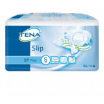 Подгузники для взрослых TENA Slip Plus (Тена слип плюс) 30 шт., размер S (дышащие)